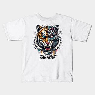 You didn't know Tiger is Robot Kids T-Shirt